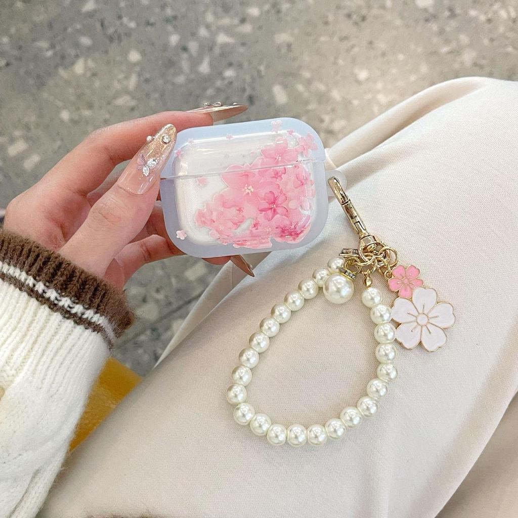 4th Gen Fresh Sakura AirPods Pro Protective Case: Anti-Fall for 2/3 Gen.