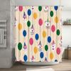 Party Animal Party Balloon Shower Curtain for Bathroom Decor