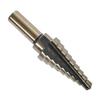 5Pcs Cobalt Titanium Step Drill Set 50 Sizes Drill Perforator Drilling Tools Set  Perforator Tool