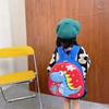Lightweight Wear-resistant Anti-theft Shockproof Children's Backpack Dinosaur Design Polyester Fiber