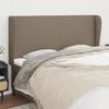 VidaXL Headboard with Ears Taupe 163x23x118-128 Cm Fabric3117686