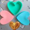 Форма для торта в форме сердца, антипригарное силиконовое покрытие для выпечки, мороженого, пудинга, мусса, желе, шоколада, легко снимаемая форма для выпечки на День святого Валентина, свадьбы