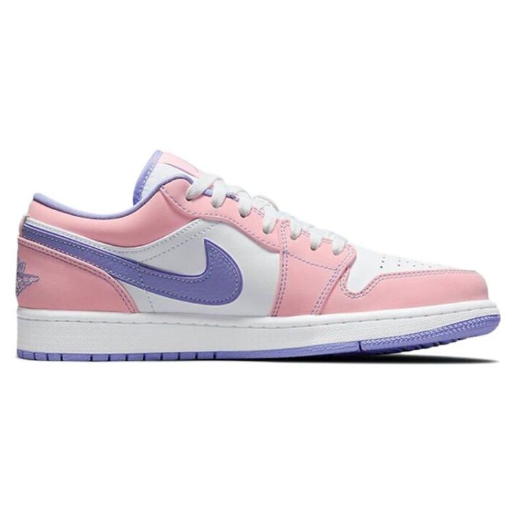 Детские кроссовки Air Jordan 1 Low SE GS Arctic Punch Pink Purple-Pulse White CV9844-600