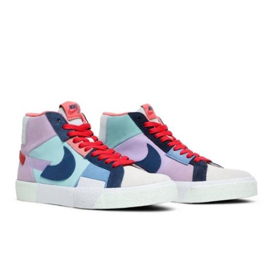Nike Zoom Blazer Mid Premium SB 'Mosaic Pack - Multi' DA8854-500 Мужская обувь