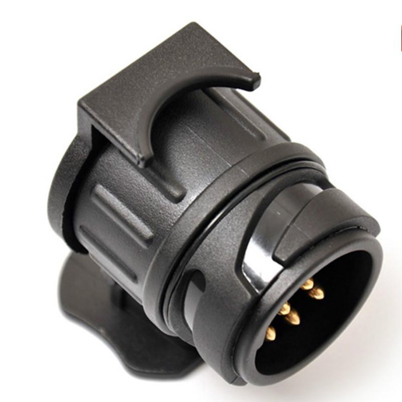 Европейский стандарт, 13-7-контактный адаптер для прицепа, разъем для проводки прицепа, разъем для грузовика, интерфейс шнура питания для автодома