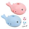 Electric Floating Ball Cat Toy Lightweight Portable Whale Shaped Rechargeable Easy To Use Electric Moving Ball Interactive Pet Toy