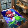 Mario Large Daily Use Carpet Rug, Non Slip Washable Floor Mat Gamer Room Bedroom Household Decor.-TING