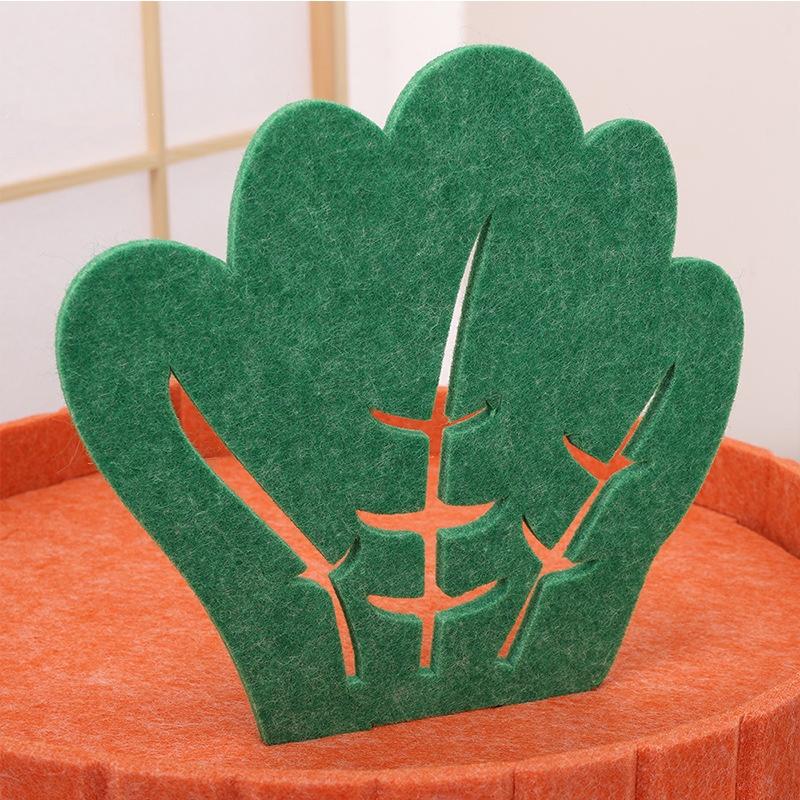 Морковное кошачье гнездо Полузакрытое Большое пространство Фетровые кровати для котят Износостойкий кошачий домик Пещера для пряток Кровать для домашней кошки