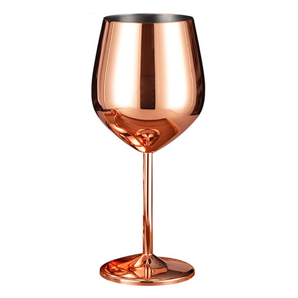 Stainless Steel Wine Glass 20 Oz Reusable Break-resistant Stemware for Travel Camping Swimming Pool Beautiful Unique Portable Me