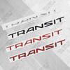 UHB24 3D Metal For Ford Transit Custom Camper Van Car Logo Badge Decor Rear Trunk Sticker Emblem Decoration Sticker Auto Accessories
