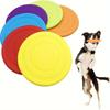 6-Piece Colorful Dog Frisbee Set - Durable Interactive Flying Discs for Outdoor Play, Fetch Training & High-Energy Dogs
