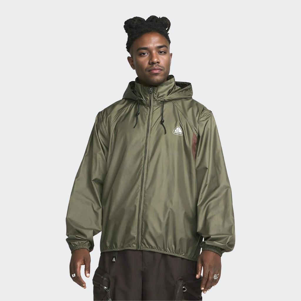 Nike ACG Серия Oregon Переиздание Унисекс Карго Хаки Микро-оболочка Куртка DV9218-325