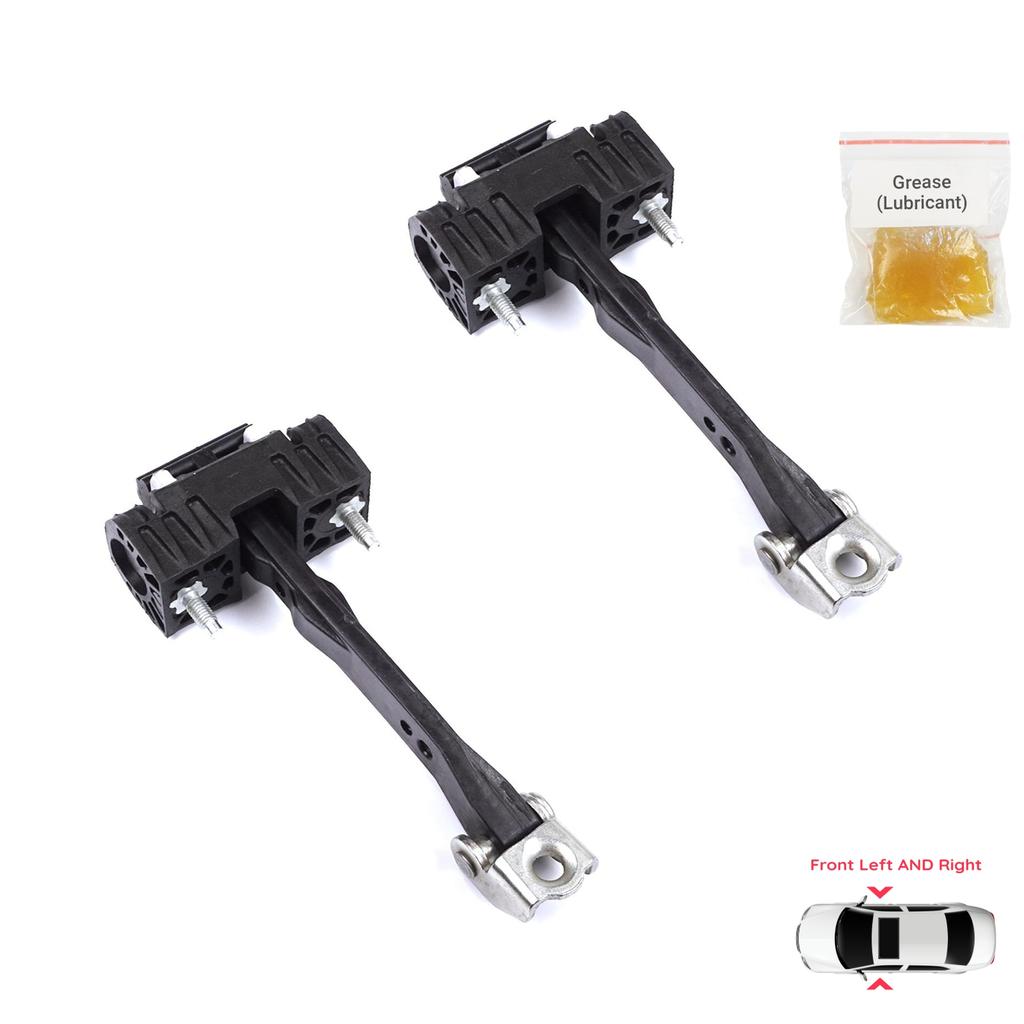 BDP950-1 2 Pieces Front Left AND Right Door Catch Hinge Brake Stop Check Strap Limiter for Peugeot 508 MK1 W23 8D 8E 2010-2018 4/5 Door 9686658480