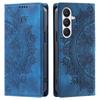 Для Samsung Galaxy S26+,S25+,S25 Edge,S25 FE Флип-кошелек с тиснением мандалы из ПУ-кожи, Чехол-книжка с магнитной застежкой