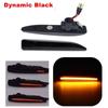 2x автомобильные динамические светодиодные передние боковые габаритные огни указателей поворота 12 В для BMW 7 серии E65 E66 E67 E68 2001-2008