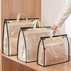 1pc-Handbag Dust Bags Clear Purse Storage Organizer For Closet, Zipper Hanging Storage Bag For Handbags