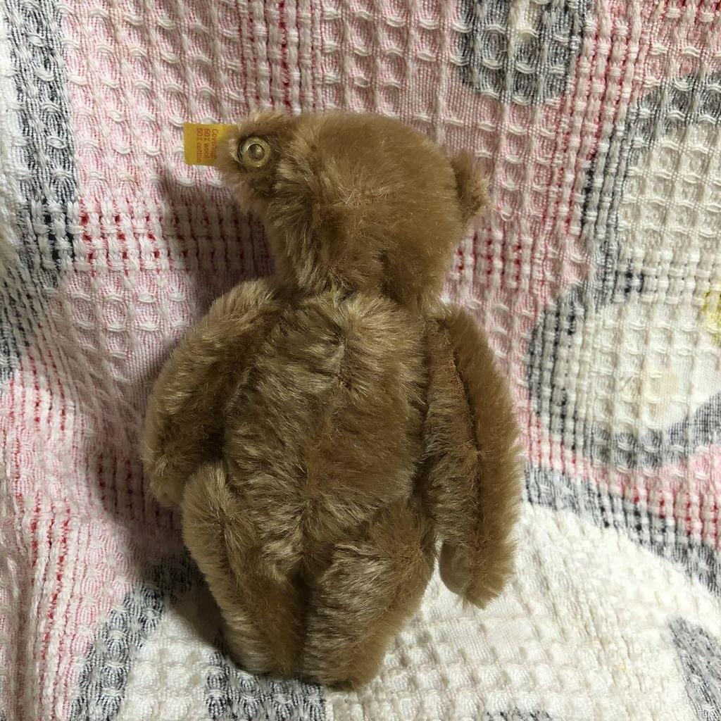 [USED] Steiff 029073 Cinnamon Bear Teddy Bear Plush Toy