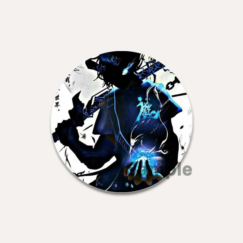 32/44/58 мм Король обезьян/Сунь Укун круглые булавки мультфильм Темный ангел/череп брошь индивидуальный значок ручной работы красивые аксессуары ювелирные изделия подарки