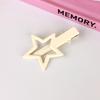 Cute Star Barrettes Clip Hairpin Y2K Girls Ornaments Headdress Hair Accessories Harajuku Barrettes Clip Bangs Hairpin