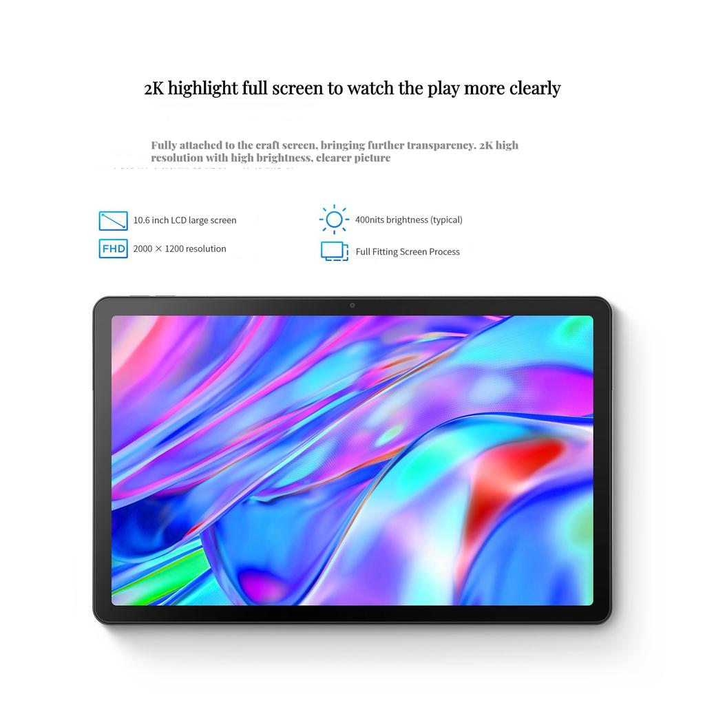 Lenovo Мини-планшет Xiaoxin Pad 2022, версия 2K, дисплей 10,6 дюйма, восьмиядерный процессор Snapdragon 680, 7700 мАч, вкладка Google Play