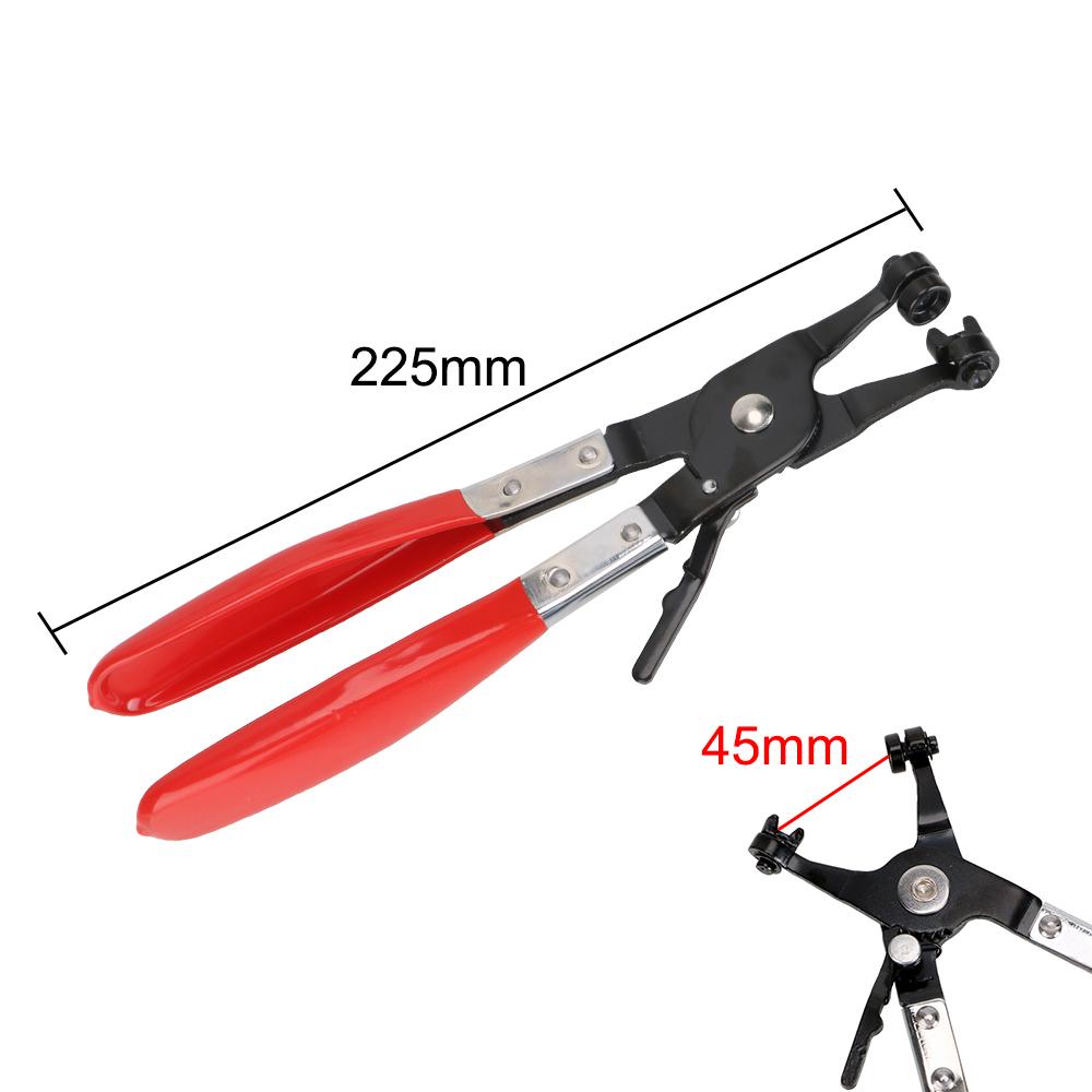 1Pc Brand New Clamp Puller Locking Car Hose Clamps Pliers Water Pipe Hose Flat Band Ring Type Tool for Garden Auto Removal Tools Hoses Windshield