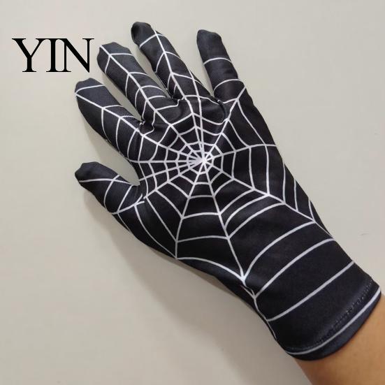 Superhero Role Play Mask Spider Balaclava Mask, Full Face Cosplay Headpiece for Adults Kids, Realistic Movie Web Hood Breathable Costume with