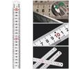 Metal Precision Ruler Stainless Steel Straight Ruler 20cm Steel Ruler Measuirng Tool for Office Learning Drawing