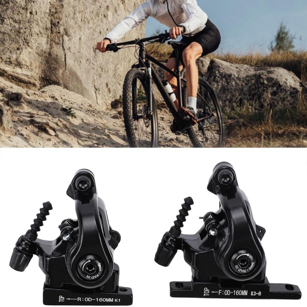 Black Road Bike Brake Caliper 160mm Adapter Cable Pull Disc Brake  Bike Repair Shop Use