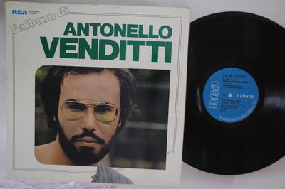 LP Пластинка АНТОНЕЛЛО ВЕНДИТТИ - Альбом Антонало Вендитти ML33384 RCA 1983 Италия Поп Б/у