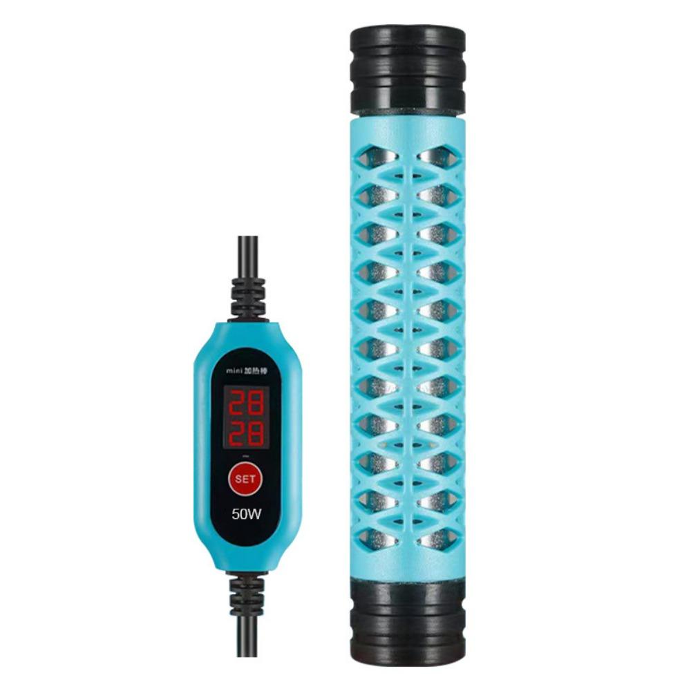 15-34°C Нагреватель для аквариума ЖК-дисплей Регулируемый Погружной нагреватель для аквариума Контроль температуры Автоматический