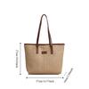 Summer Weave Straw Bag Boho Tote Bag Elegant Straw Shoulder Bag  for Women
