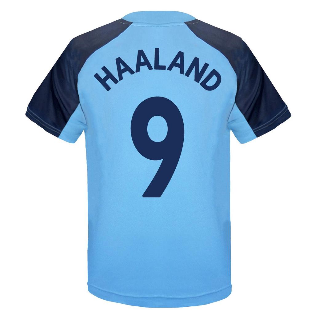 Manchester City FC Boys Haaland 9 Polyester T-Shirt