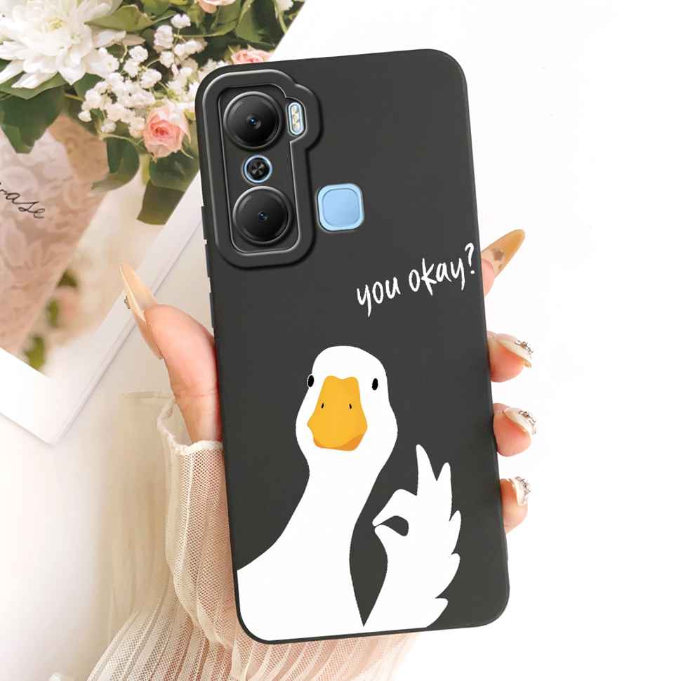 Чехол для Infinix Hot 12 Pro X668C Силиконовая задняя крышка Полная защита Для Infinix Hot 12Pro 6.6" Популярные узоры Корпус телефона