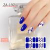 ZA Наклейка для ногтей Полный патч для ногтей Лак для ногтей Пленка Ручная наклейка для ногтей Инструмент для ногтей Долговечный водонепроницаемый