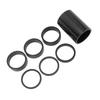 7Pcs Aluminum Alloy Bicycle Stem Spacers Bicycle Handlebar Stem Spacers  Bike Upgrade