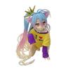 10 см Фигурка-коллекция Shiro из No Game No Life Украшение Подарки Художественные работы Двумерная девушка ПВХ Модель Игрушки Настольный GK