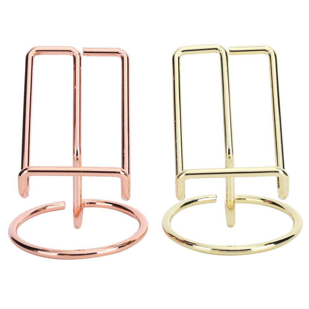 4PCS Wrought Iron Mobile Phone Holder Portable Desktop Multi Function Reading Display Stand