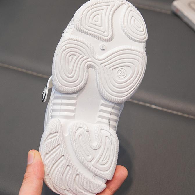 Весенне-летняя детская спортивная обувь, повседневная обувь с мягкой дышащей сетчатой подошвой