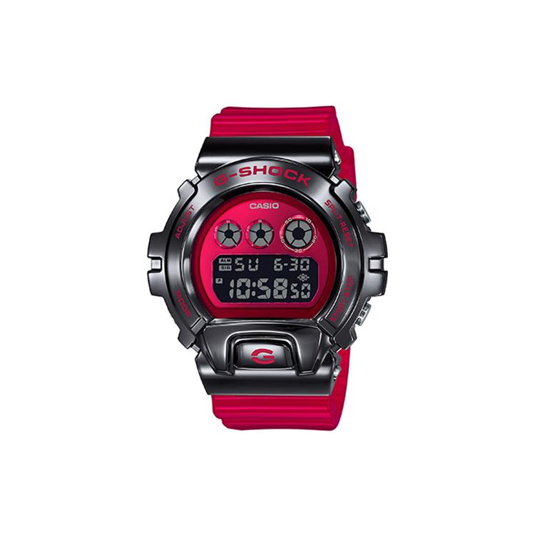 Casio Мужские часы Красные Полностью Металлические Серия GM-6900B-4PR GM-6900B-4PR