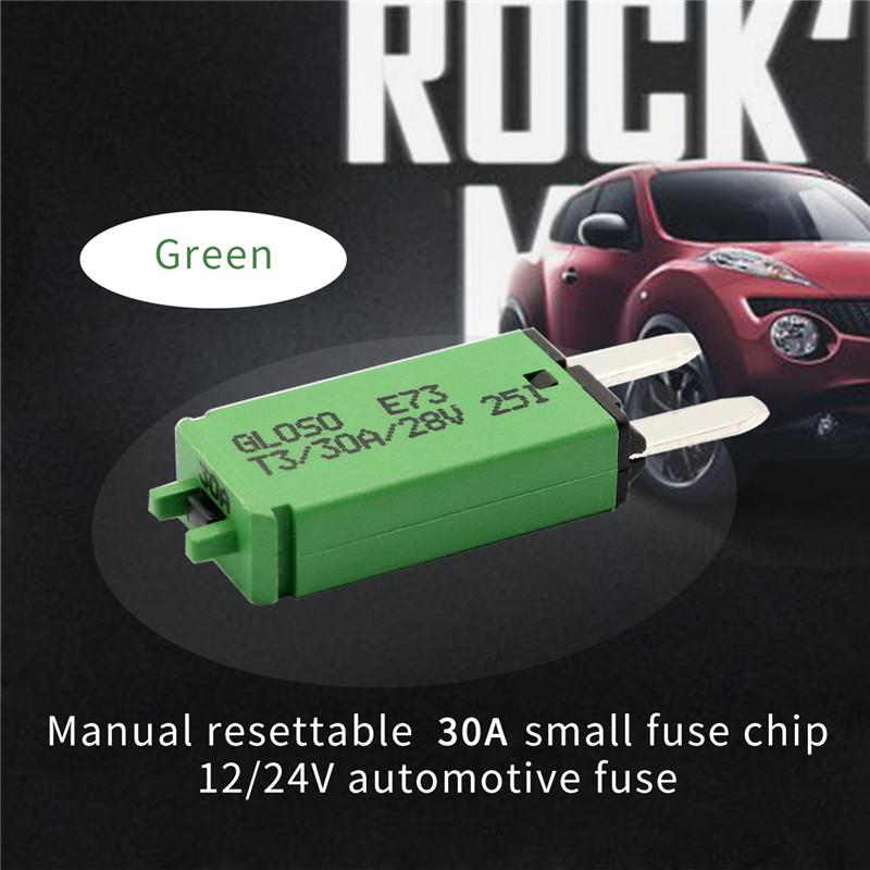 Восстанавливаемый предохранитель 14 В постоянного тока, 5 А, 7,5 А, 10 А, 15 А, 20 А, 25 А, 30 А, мини-банкомат, плавкий предохранитель, автоматическая регулировка дель карро дель барко Марина