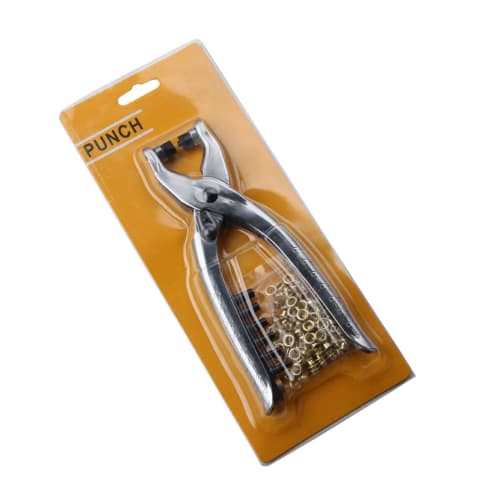 GUCGERS Grommet Eyelet Pliers, 2mm-4.5mm, Interchangeable Eyelet Pliers Tool