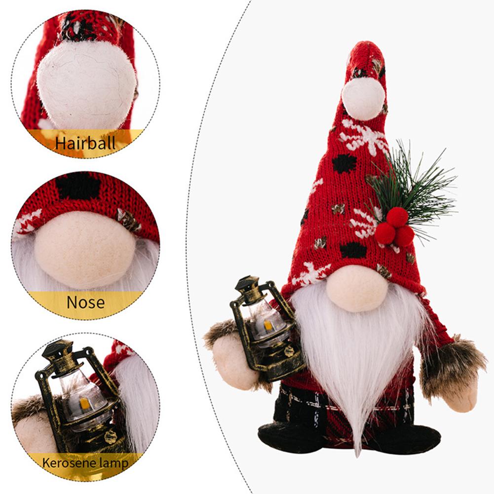 Gnome Christmas Faceless Doll Ornament Merry Christmas Decorations For Home 2025 Navidad Natal Cristmas Xmas Gift New Year 2025