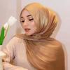 Long Islamic Turban Chiffon Malaysia Headscarf Elegant Wraps Shawl  Women