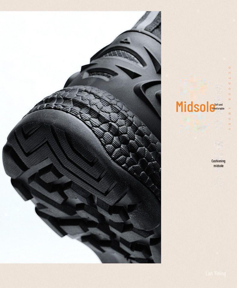 Мужские летние легкие высокие дышащие мотоциклетные и тактические ботинки для активного отдыха