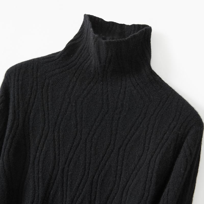 Soft and comfortable warm pullover top [100% cashmere] Autumn cashmere sweater