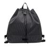Women's Trendy Bag, Striped Tote Backpack.