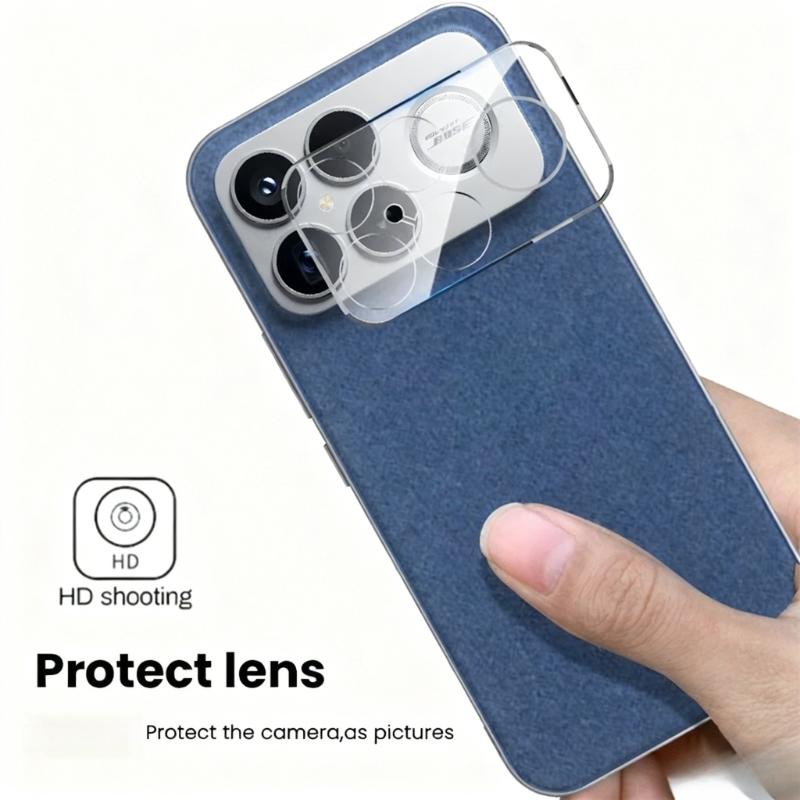 1-3 шт. 3D 9H HD Прозрачная Изогнутая Защита Камеры для Xiaomi Poco F8 Ultra F8 Pro Прозрачная Защита от Падений и Царапин Полное Покрытие Линзы Защитная Пленка из Закаленного Стекла