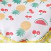 Fruit & Design Vest for Pet Chickens Elastic Lace Chest Back for Chickens Ducks