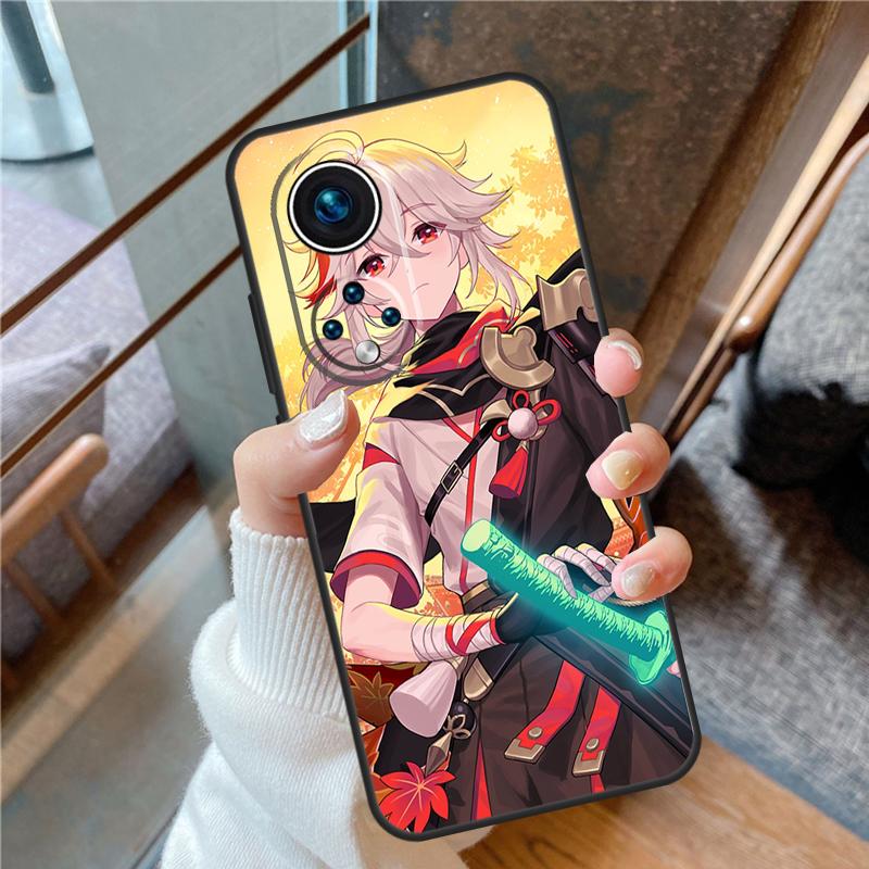 Genshin Impact Каэдэхара Казуха Для Honor Magic 7 Lite 5 6 8 Pro Чехол Обложка Для Honor 200 400 50 70 90 X8a X8b X9a X9b X9c