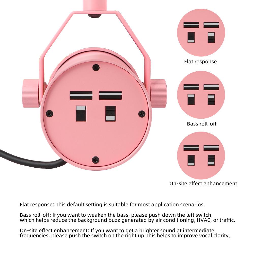 SM7B Профессиональный студийный динамический микрофон для вещания и ведения передач